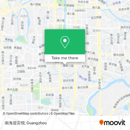 南海迎宾馆 map