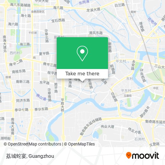 荔城蛇宴 map
