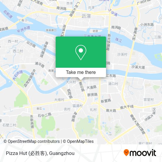 Pizza Hut (必胜客) map