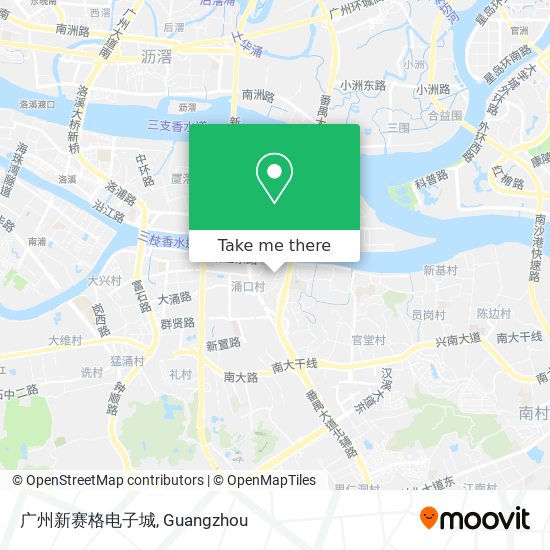 广州新赛格电子城 map
