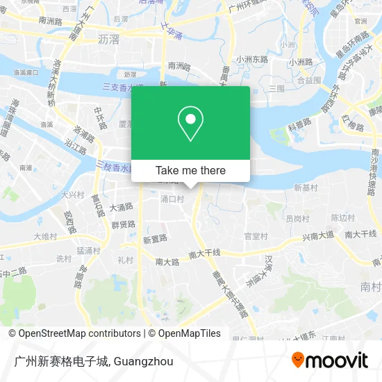 广州新赛格电子城 map