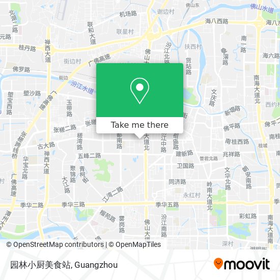 园林小厨美食站 map