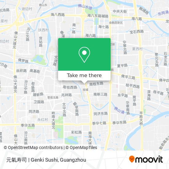 元氣寿司 | Genki Sushi map