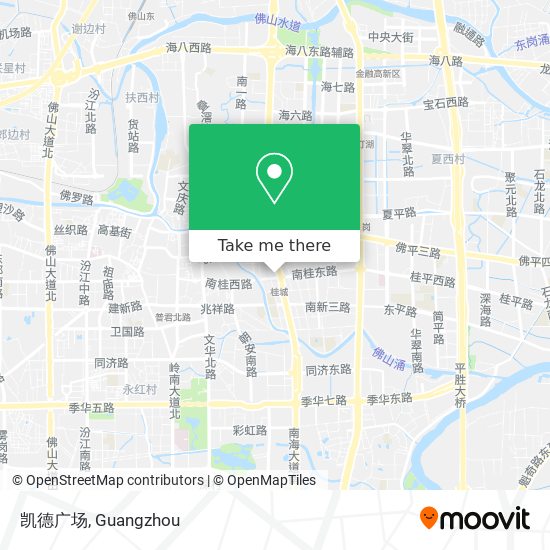 凯德广场 map