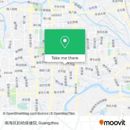南海区妇幼保健院 map