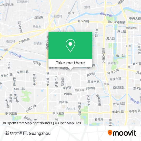 新华大酒店 map