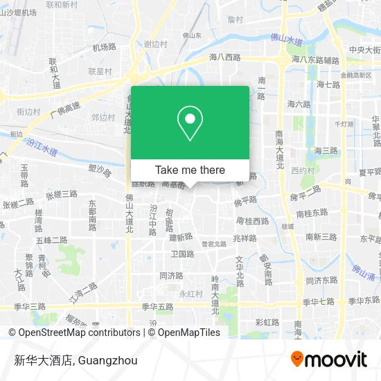 新华大酒店 map