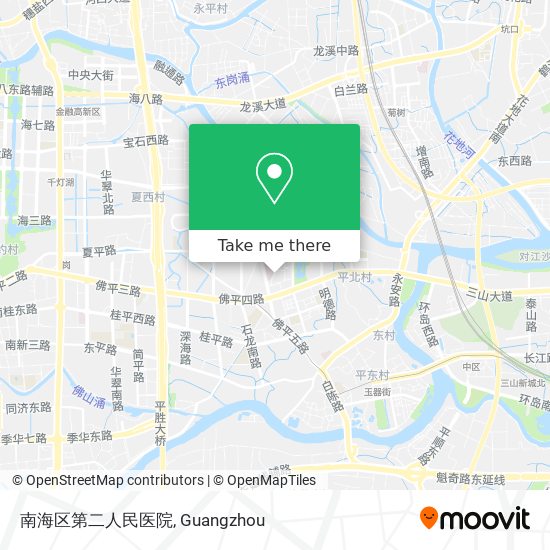南海区第二人民医院 map