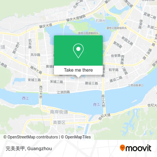 完美美甲 map