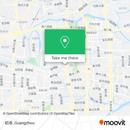 稻香 map