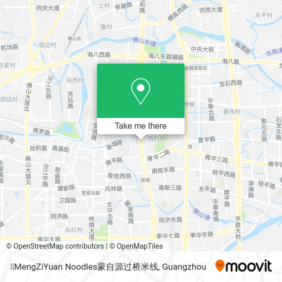 MengZiYuan Noodles蒙自源过桥米线 map