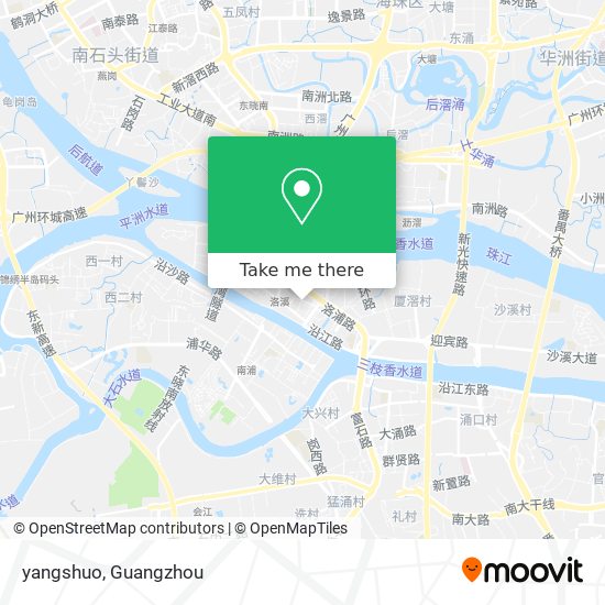 yangshuo map