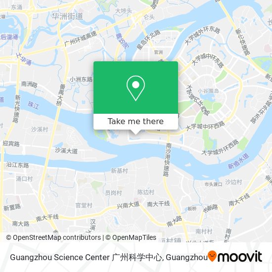 Guangzhou Science Center 广州科学中心 map