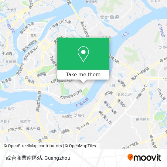 綜合商業南區站 map