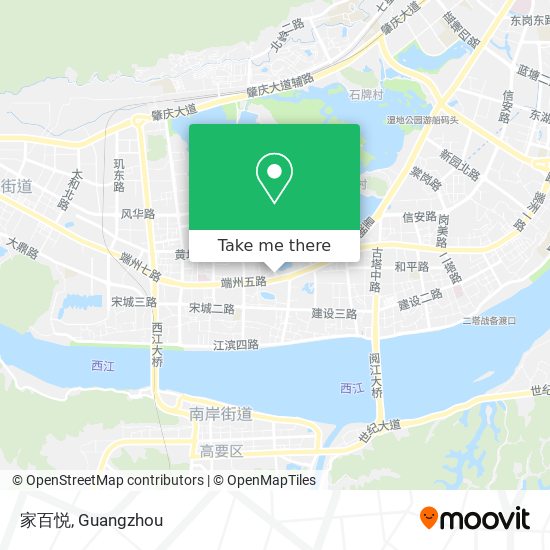 家百悦 map