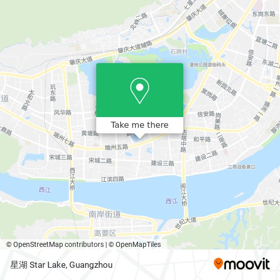 星湖 Star Lake map