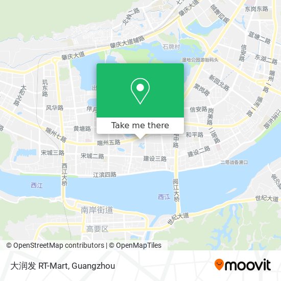 大润发 RT-Mart map