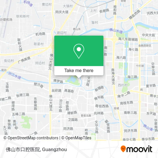佛山市口腔医院 map