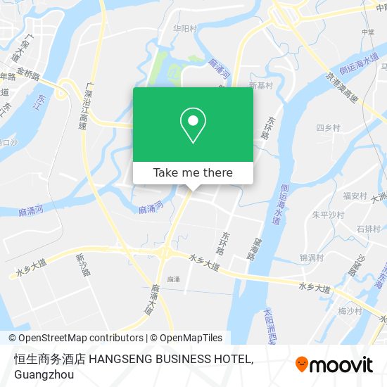 恒生商务酒店 HANGSENG BUSINESS HOTEL map
