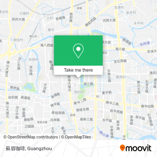 蘇眉咖啡 map