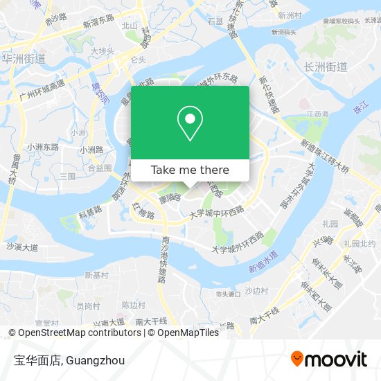 宝华面店 map