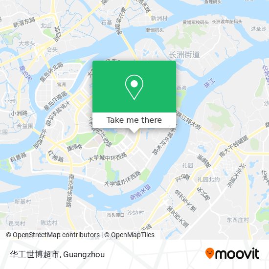 华工世博超市 map