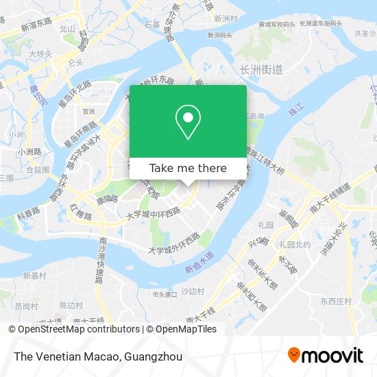 The Venetian Macao map
