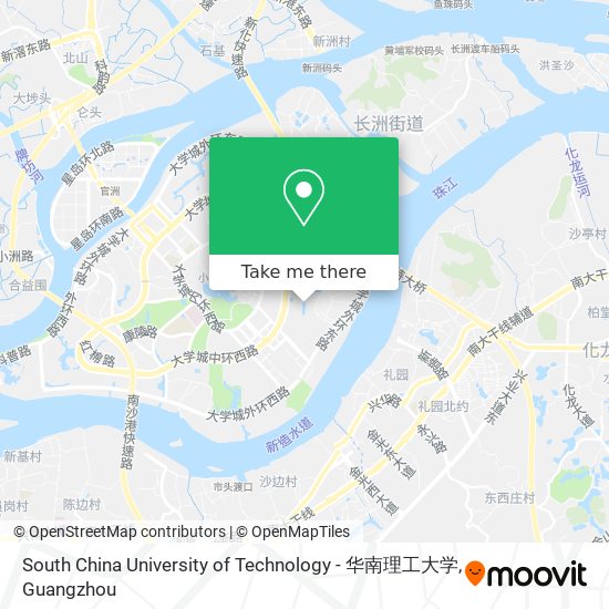 South China University of Technology - 华南理工大学 map