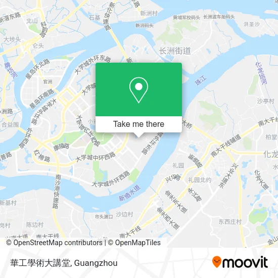 華工學術大講堂 map