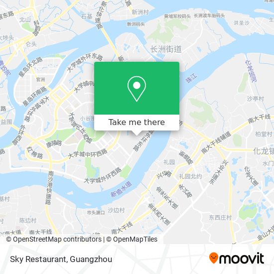 Sky Restaurant map