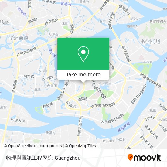 物理與電訊工程學院 map