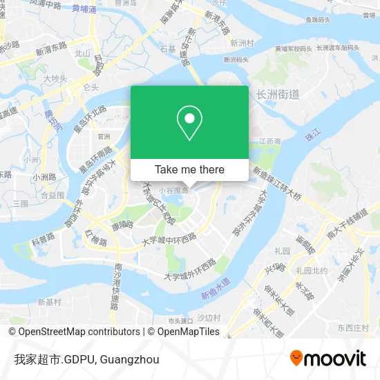 我家超市.GDPU map