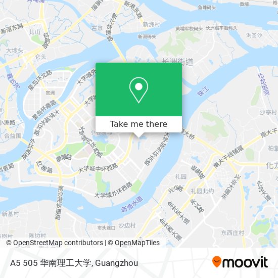 A5 505 华南理工大学 map