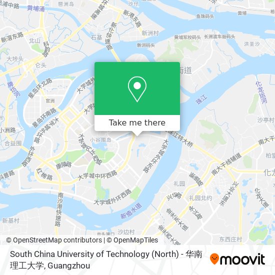 South China University of Technology (North) - 华南理工大学 map