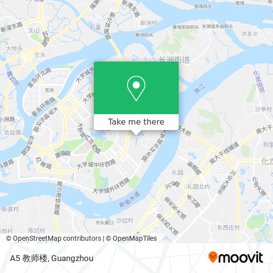 A5 教师楼 map