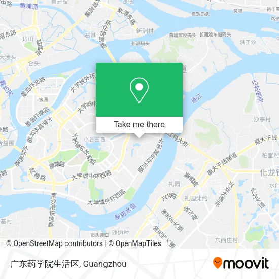 广东药学院生活区 map