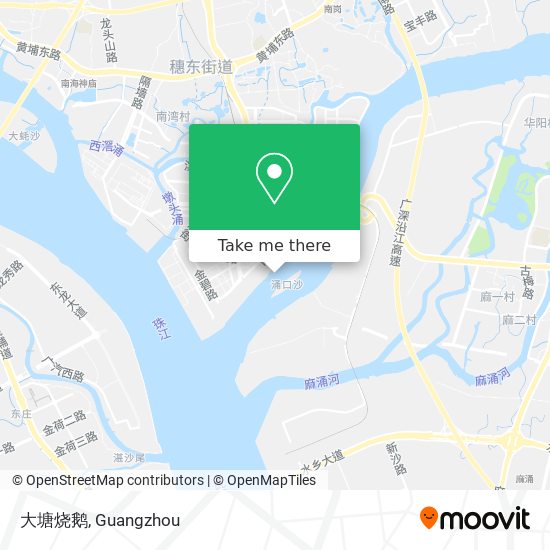 大塘烧鹅 map