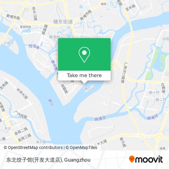 东北饺子馆(开发大道店) map
