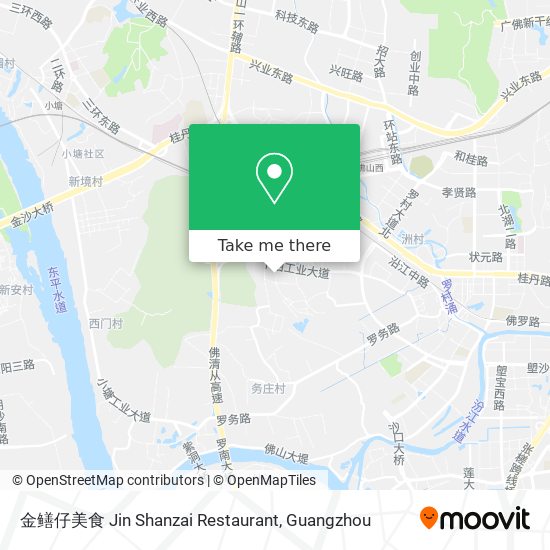 金鳝仔美食 Jin Shanzai Restaurant map