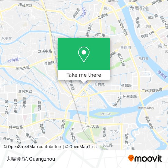 大嘴食馆 map
