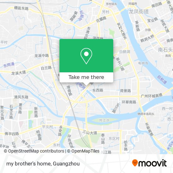 my brother's home map