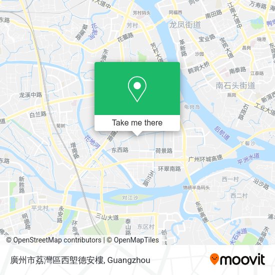 廣州市荔灣區西塱德安樓 map