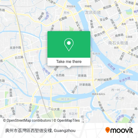 廣州市荔灣區西塱德安樓 map