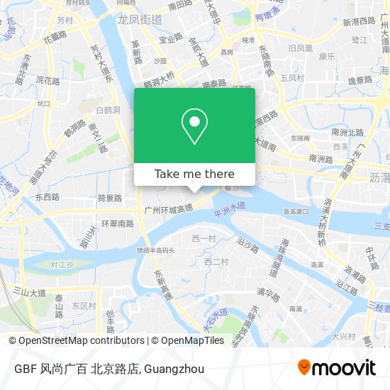 GBF 风尚广百 北京路店 map