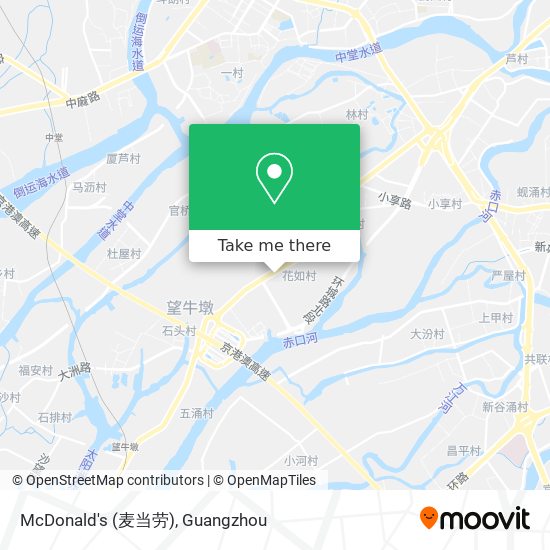 McDonald's (麦当劳) map