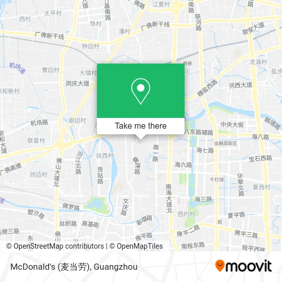 McDonald's (麦当劳) map