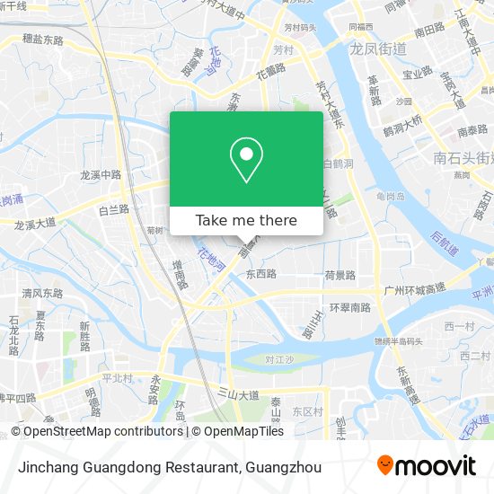 Jinchang Guangdong Restaurant map