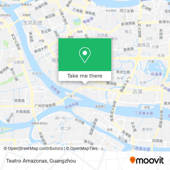 Teatro Amazonas map