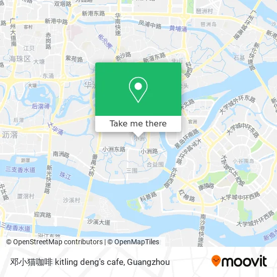 邓小猫咖啡 kitling deng's cafe map