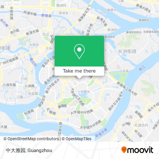 中大雅园 map